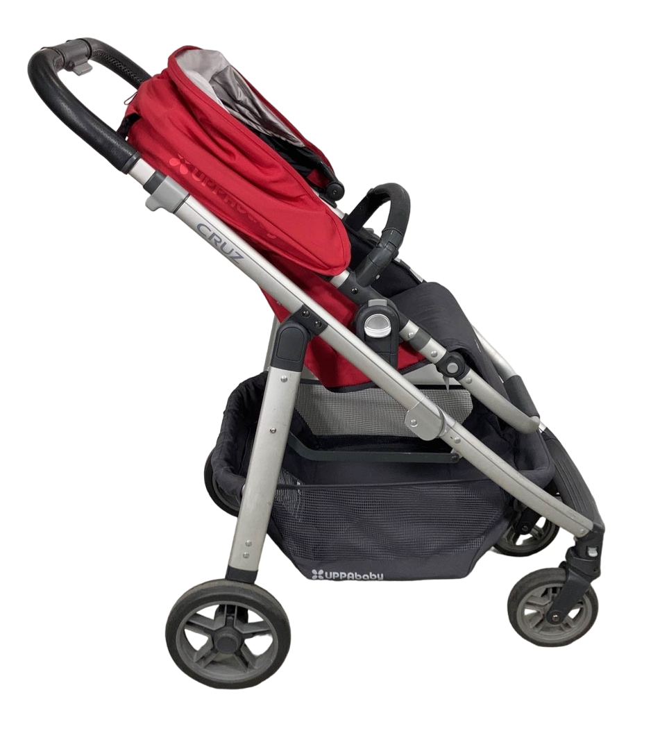  UPPAbaby CRUZ Stroller, 2017, Denny (Red)