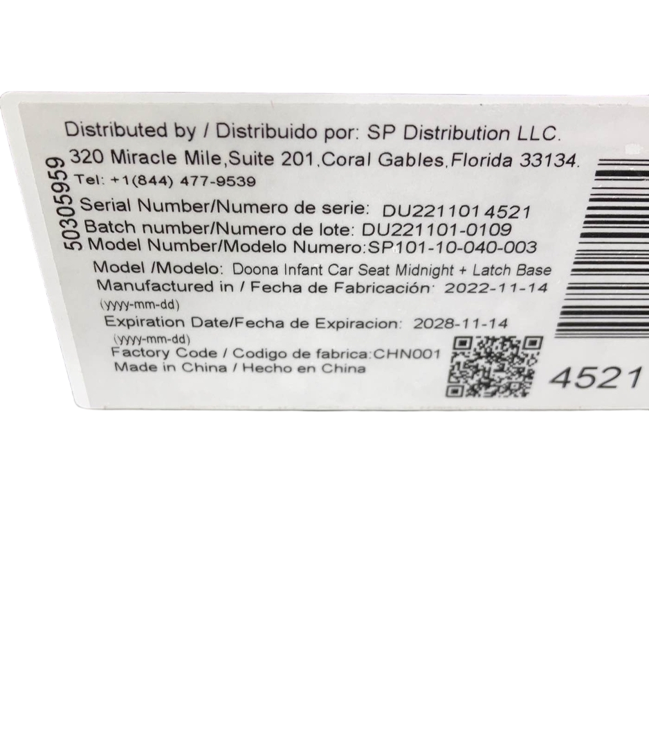  Doona Infant Car Seat LATCH Base, 2022
