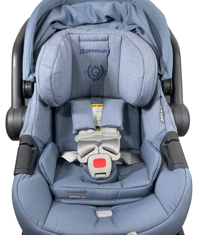  UPPAbaby MESA MAX Infant Car Seat And Base, 2023, PureTech Gregory
