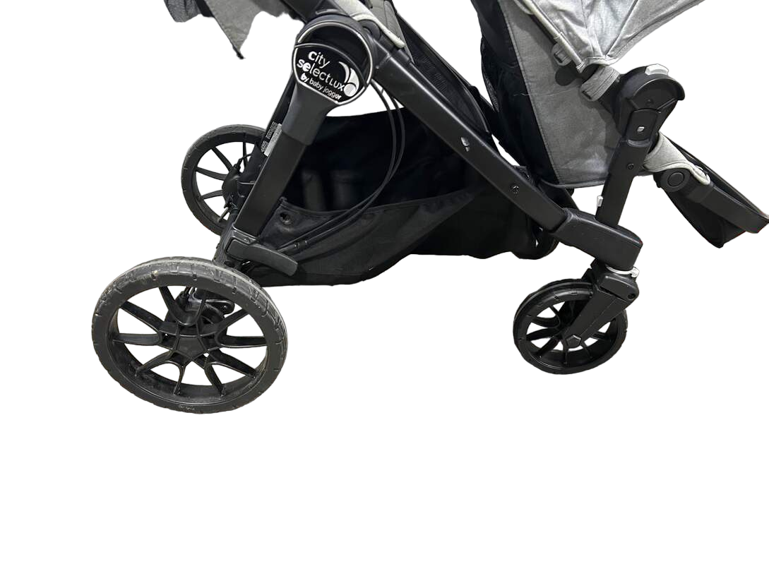  Baby Jogger City Select Lux Double Stroller, 2019, Slate
