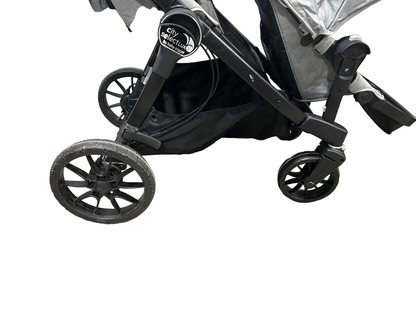  Baby Jogger City Select Lux Double Stroller, 2019, Slate