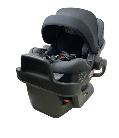  UPPAbaby MESA MAX Infant Car Seat And Base, 2023, DualTech Jake (Black)