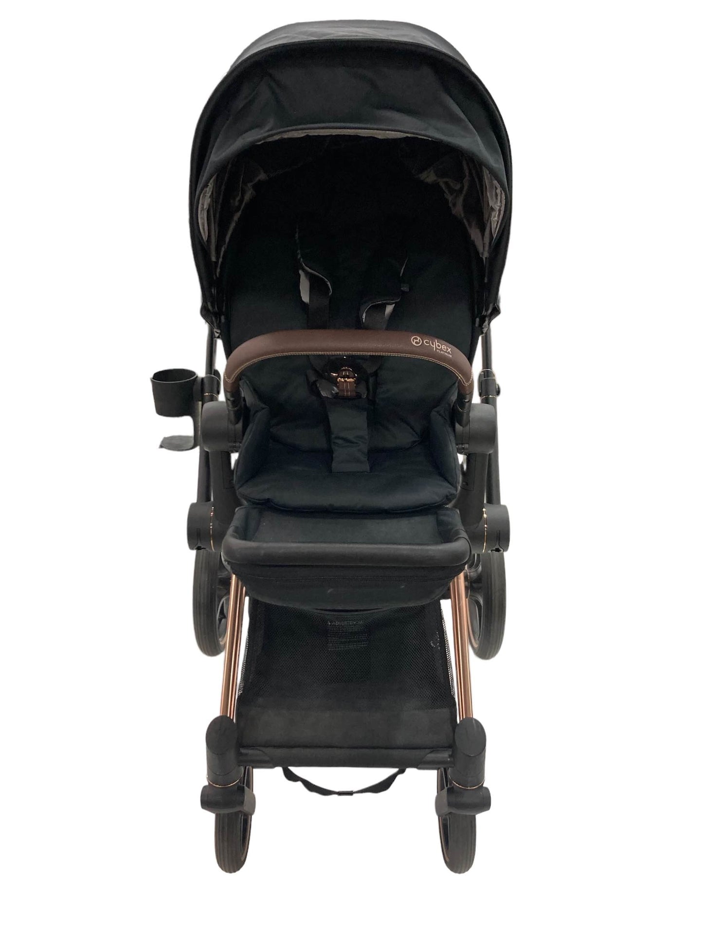  Cybex PRIAM Stroller, 2018, Rosegold, Deep Black