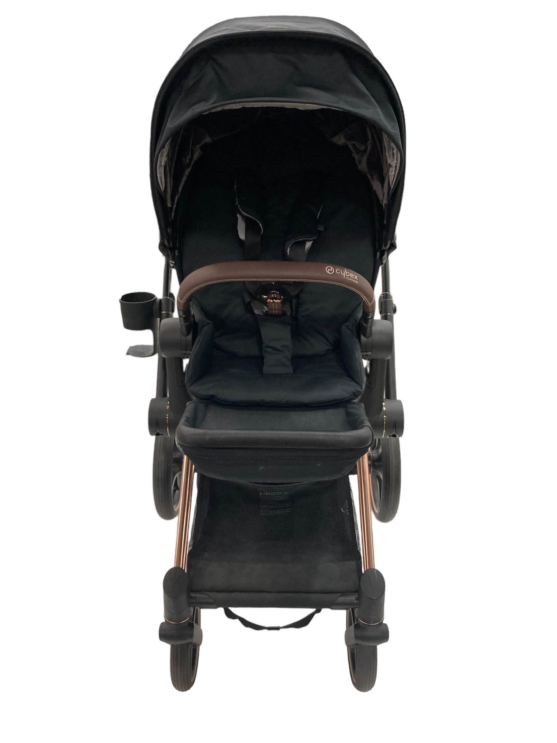  Cybex PRIAM Stroller, 2018, Rosegold, Deep Black