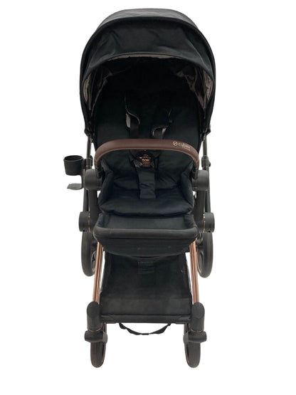  Cybex PRIAM Stroller, 2018, Rosegold, Deep Black