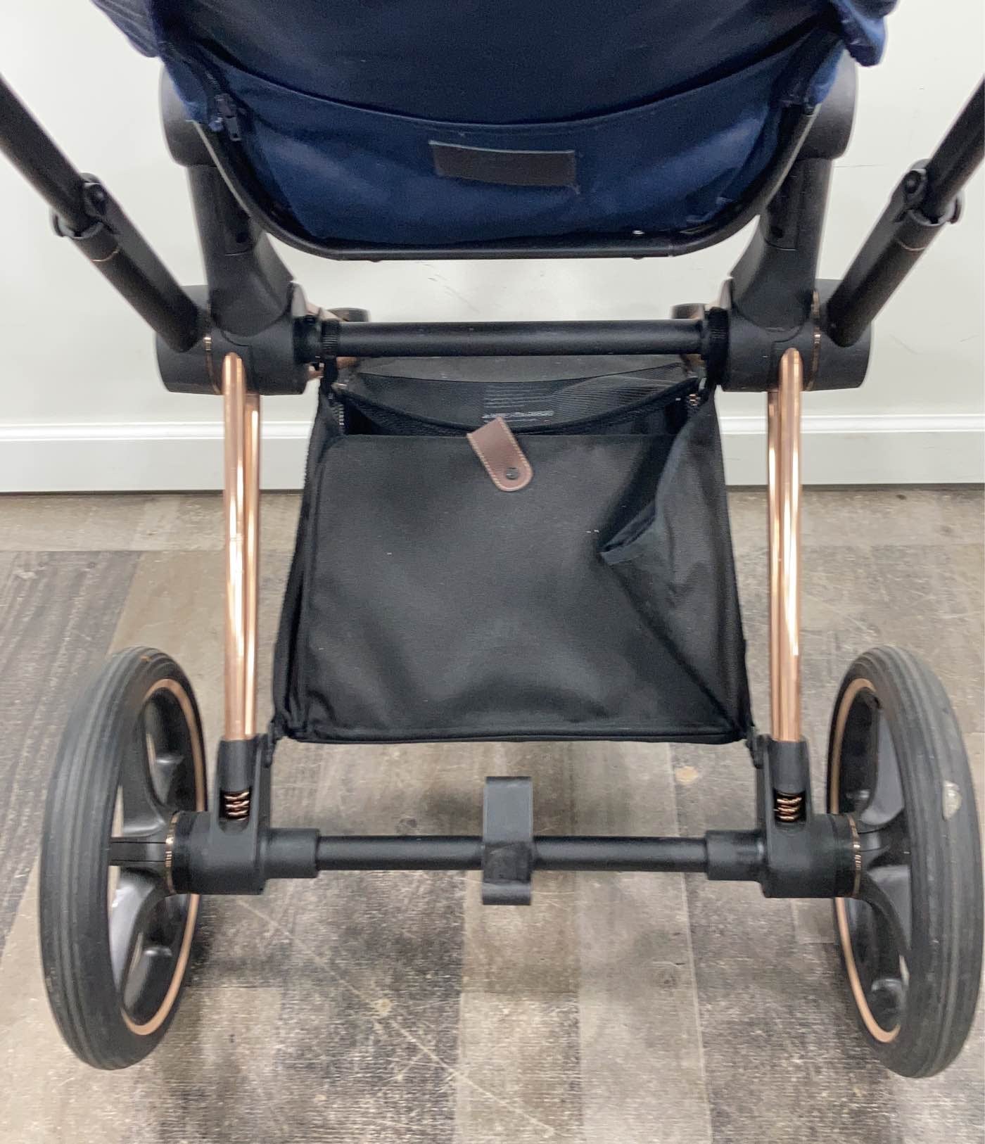  Cybex PRIAM Stroller, 2019, Rosegold, Indigo Blue