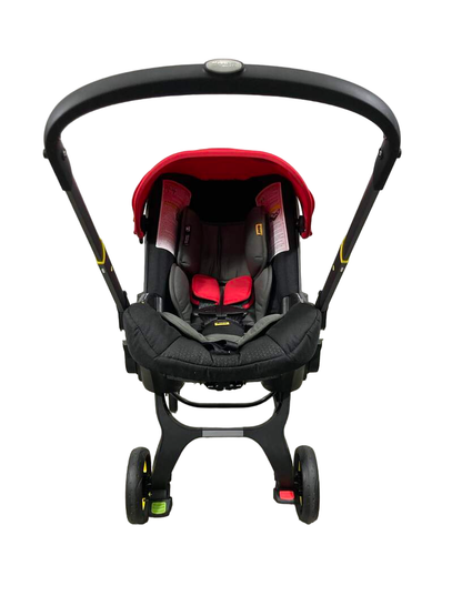  Doona Infant Car Seat & Stroller Combo, 2023, Flame Red