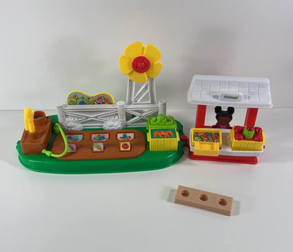  Fisher Price Little People Growing Garden And Farm Stand Playset