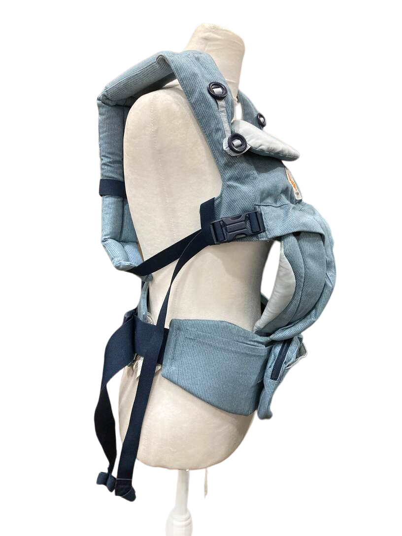  Ergobaby Omni 360 Cotton Baby Carrier, Heritage Blue