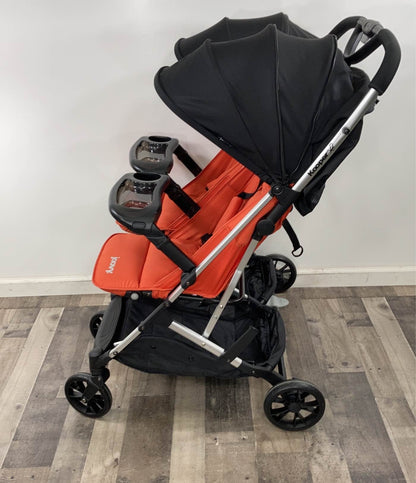  Joovy Kooper X2 Double Stroller, Paprika