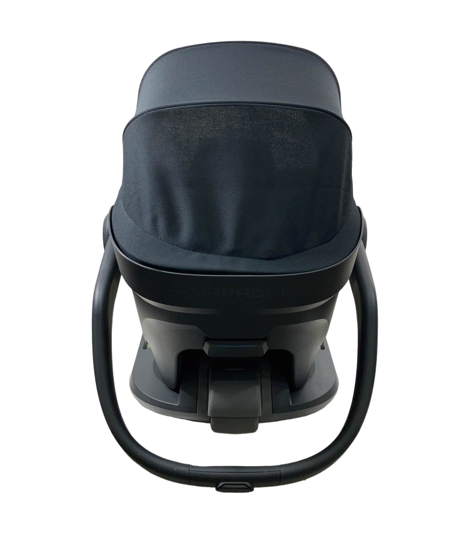  UPPAbaby MESA MAX Infant Car Seat And Base, 2023, DualTech Jake (Black)