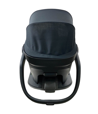  UPPAbaby MESA MAX Infant Car Seat And Base, 2023, DualTech Jake (Black)