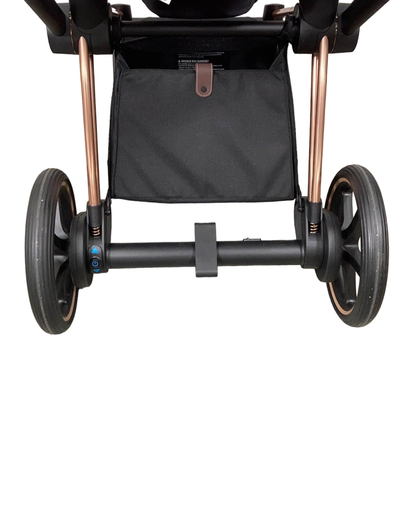  Cybex E-PRIAM Electric Stroller, 2019, Rose Gold, Fancy Pink