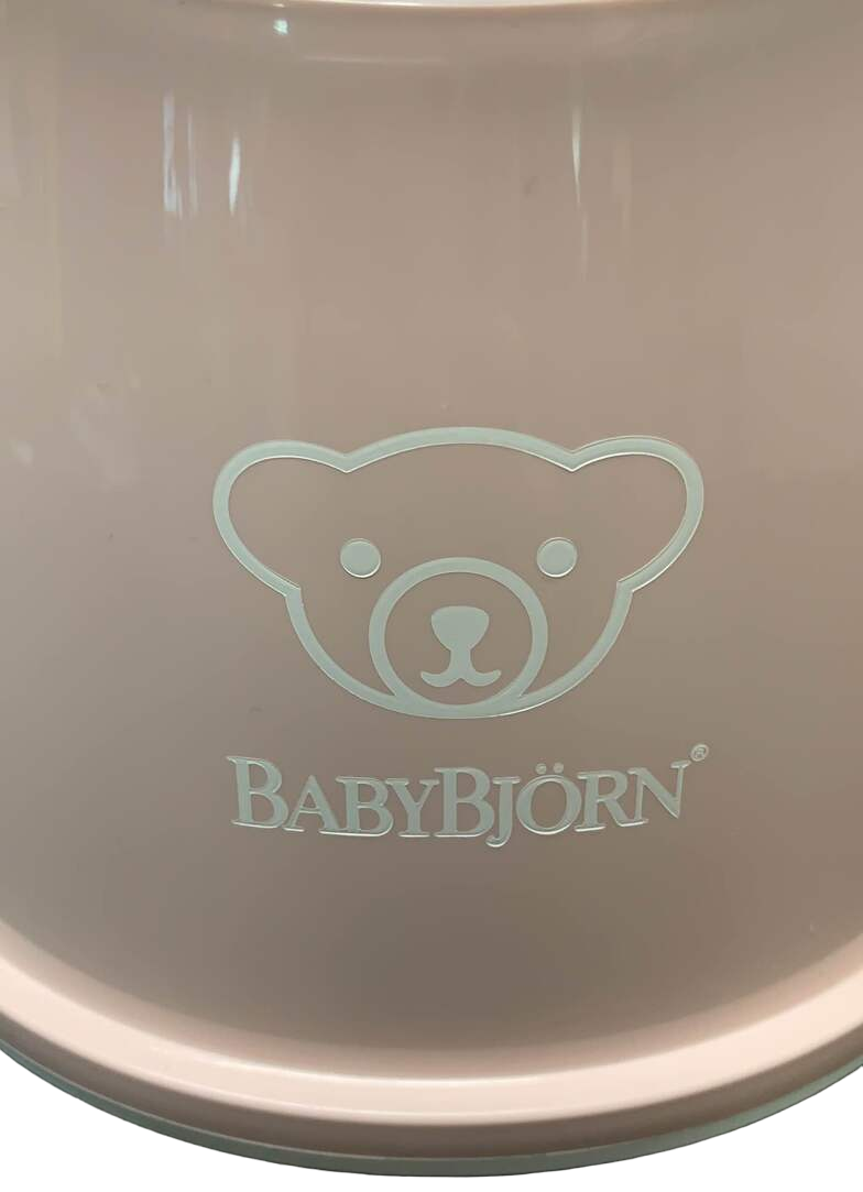  BabyBjorn Potty Chair, Powder Pink/White