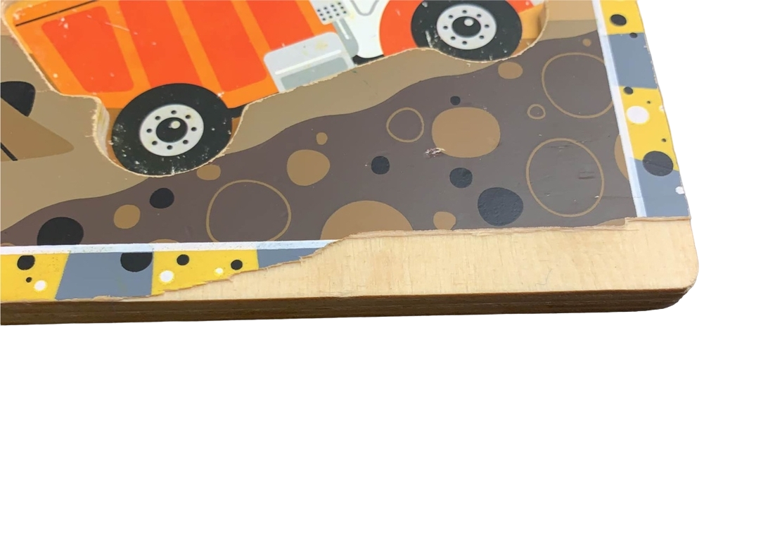  Melissa & Doug Chunky Puzzle, Construction