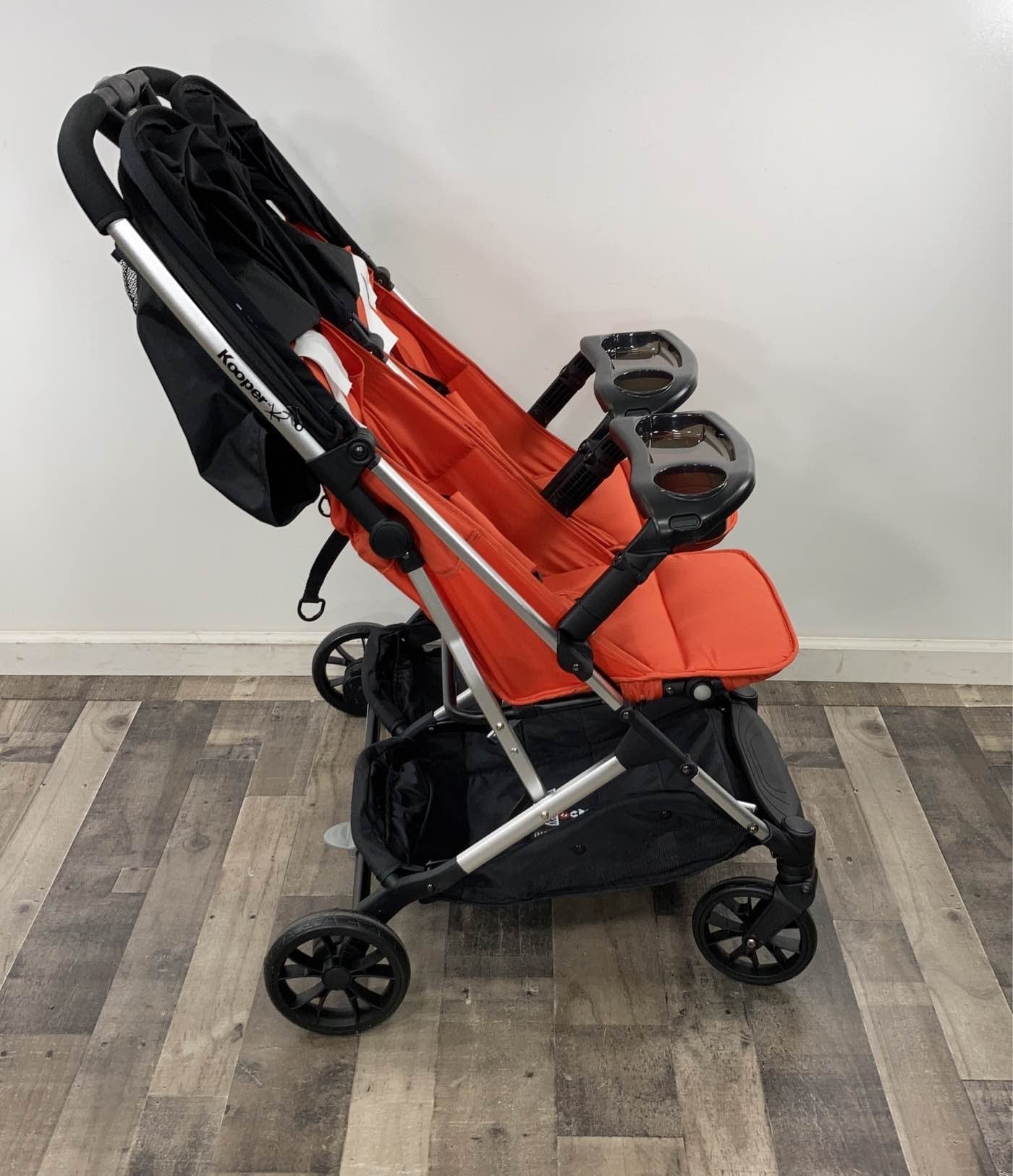  Joovy Kooper X2 Double Stroller, Paprika