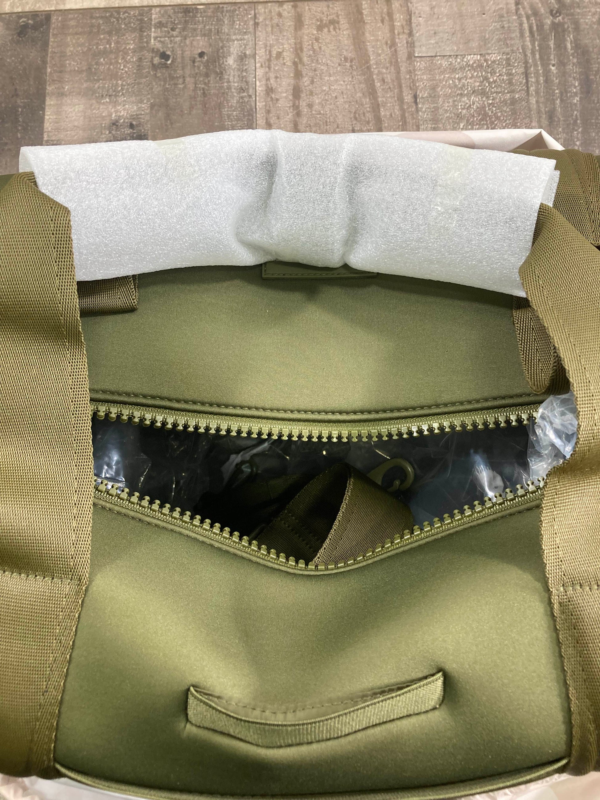  Dagne Dover Large Landon Carryall Bag, Dark Moss