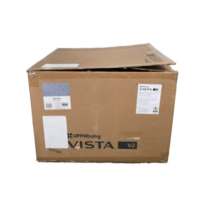  UPPAbaby VISTA V2 Stroller, Gregory (Blue Melange), 2021