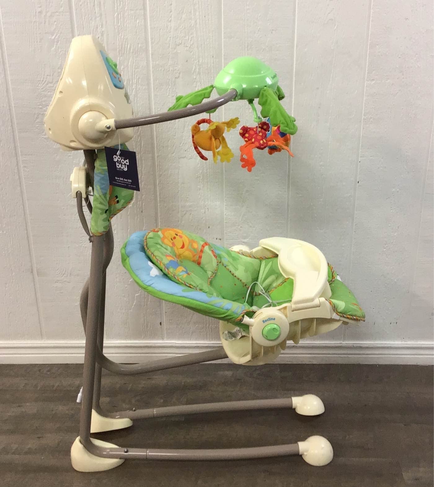  Fisher Price Open Top Cradle Swing