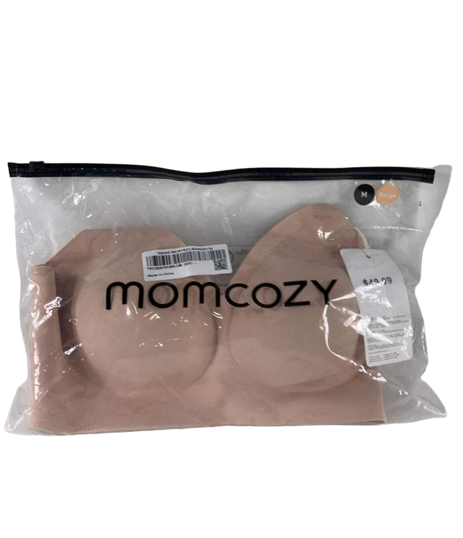  Momcozy SMOOTH, Ultra Soft Omni Maternity Nursing Bra, Medium Beige