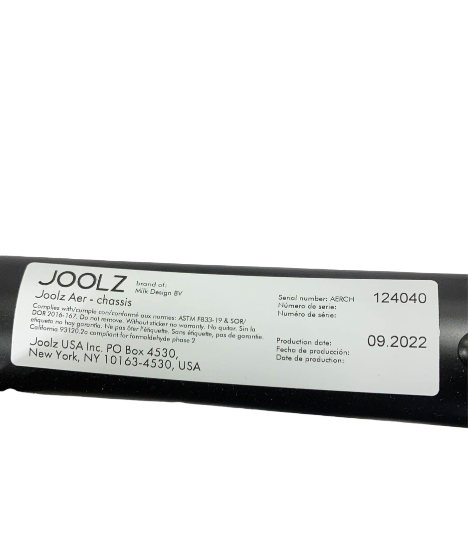  Joolz Aer Stroller, 2022, Refined Black