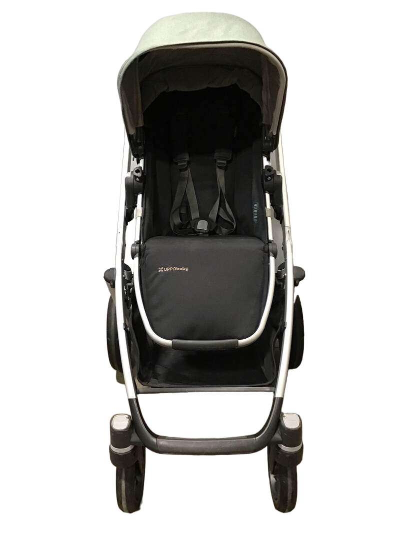  UPPAbaby VISTA V2 Stroller, 2020, Emmett (Green Melange)