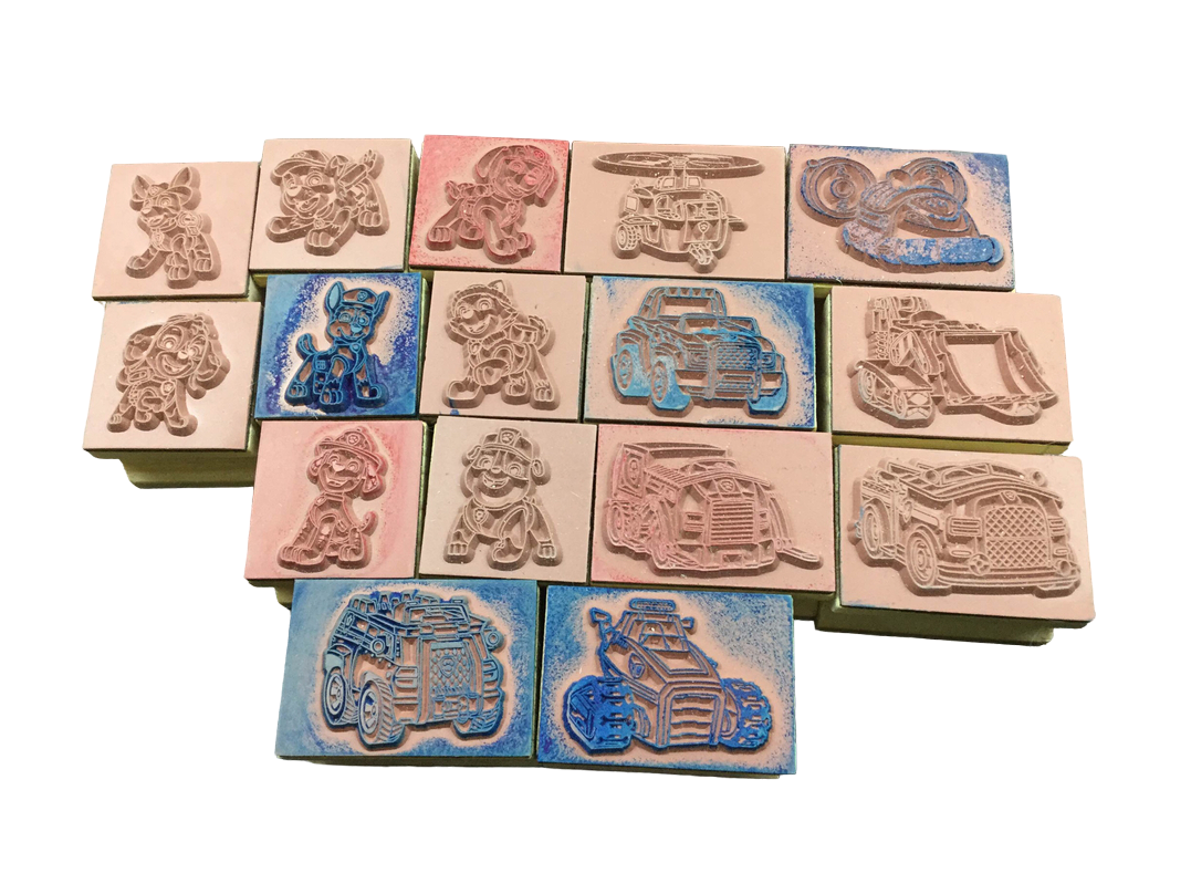  Melissa & Doug Paw Patrol Wooden Stamps Activity Set