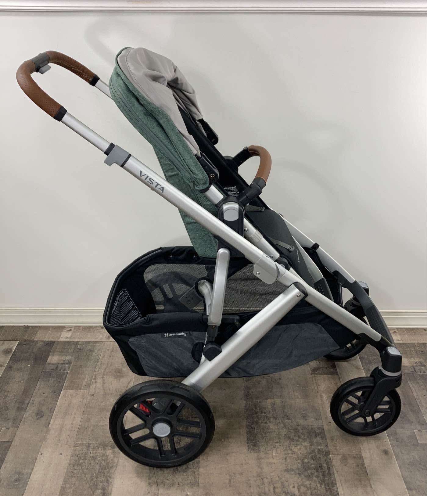  UPPAbaby VISTA V2 Stroller, Emmett (Green Melange), 2021