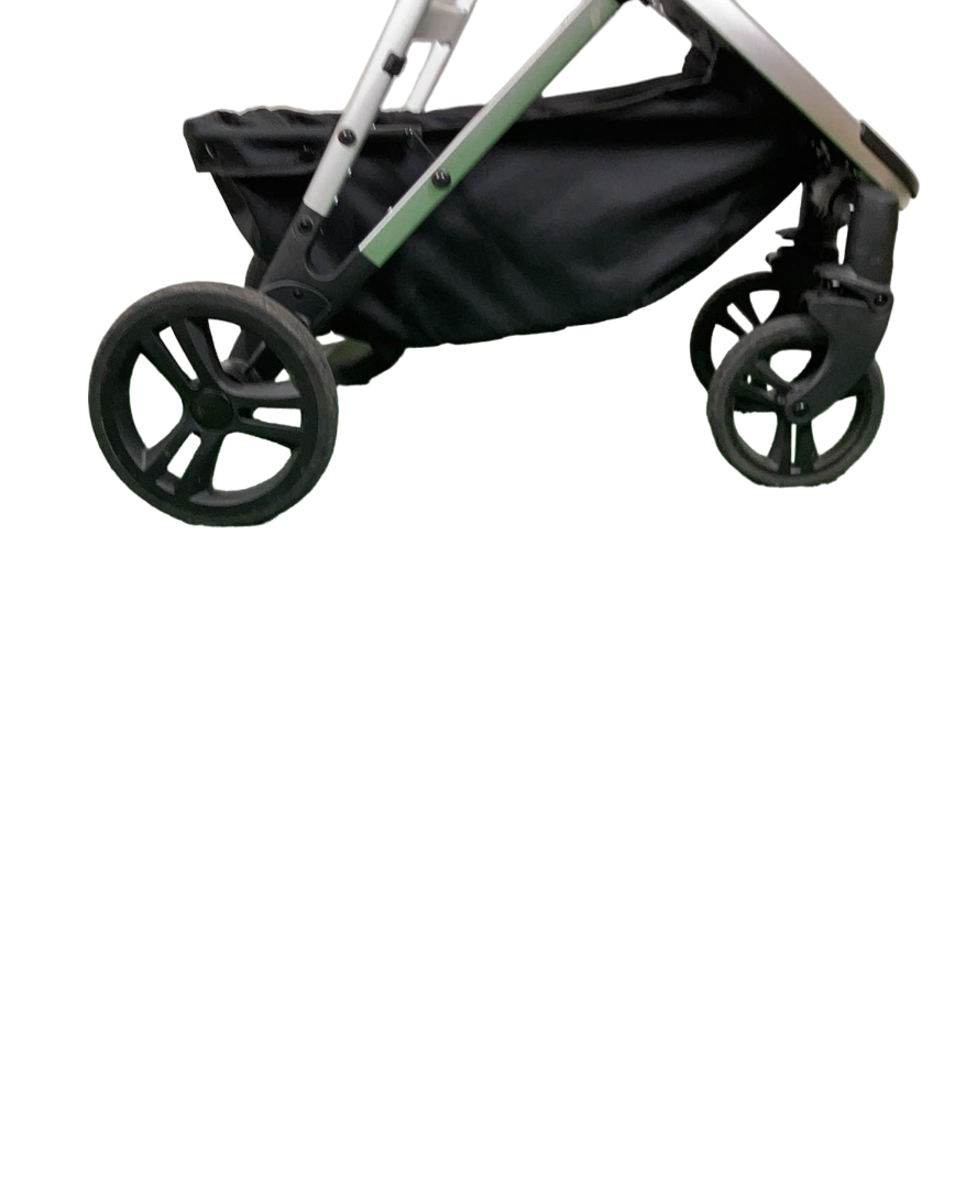  Mockingbird Single 2.0 Stroller, 2023, Silver With Penny Leather, Windowpane, Sage