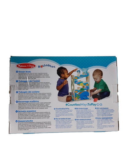  Melissa & Doug Rollables Wooden Ocean Slide