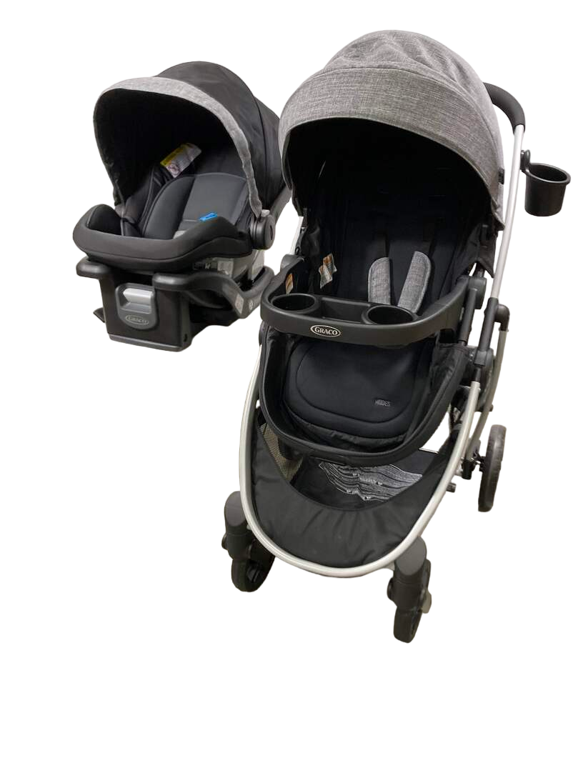  Graco Modes Pramette DLX 3-in-1 Stroller Travel System, 2023, Ellington