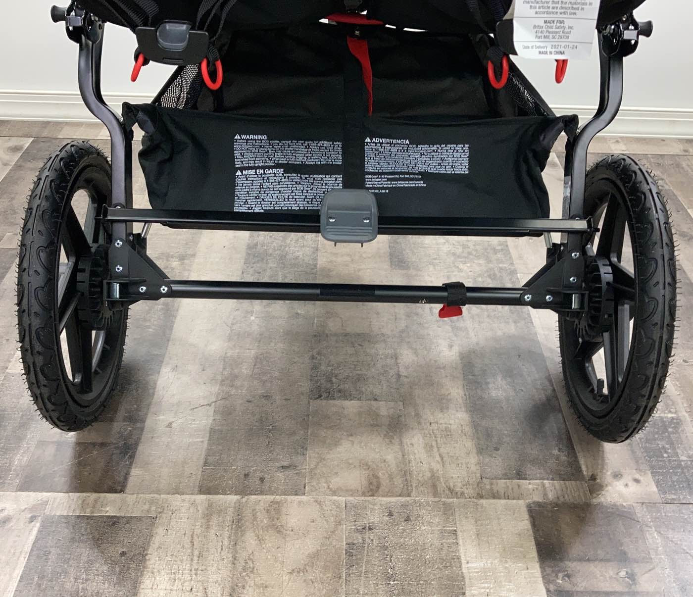  BOB Revolution Flex 3.0 Duallie Stroller, Graphite Black, 2021