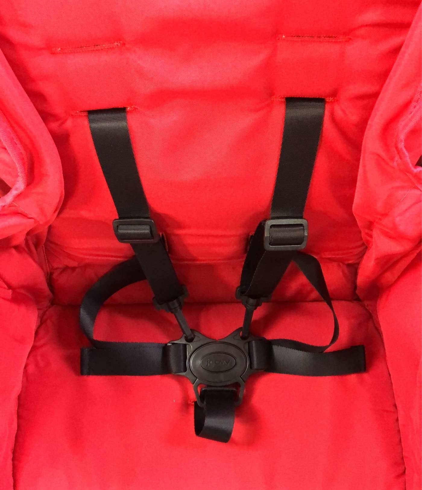  Joovy Caboose Graphite Stand-On Tandem Stroller, Red 2021