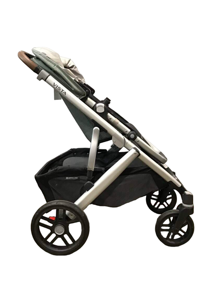  UPPAbaby VISTA V2 Stroller, 2020, Emmett (Green Melange)