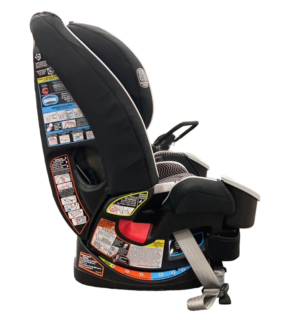  Graco 4Ever DLX 4-in-1 Car Seat, 2022, Zagg