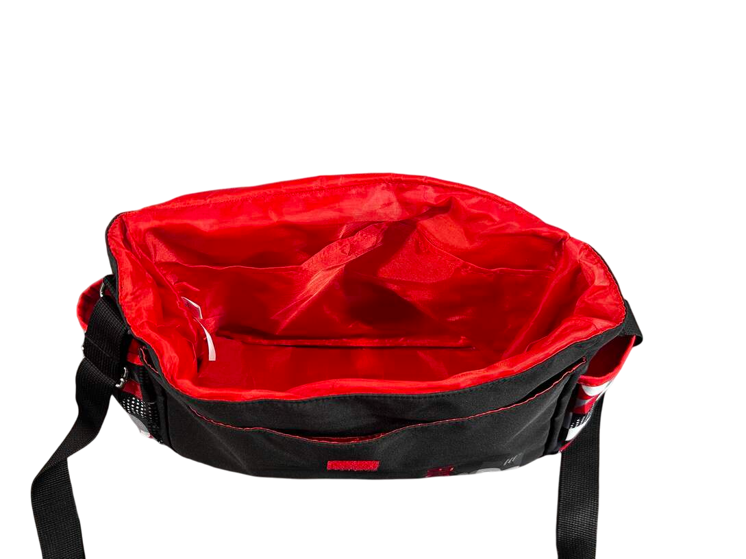  Disney Baby 5 Piece Diaper Bag Tote, Mickey Geo Check