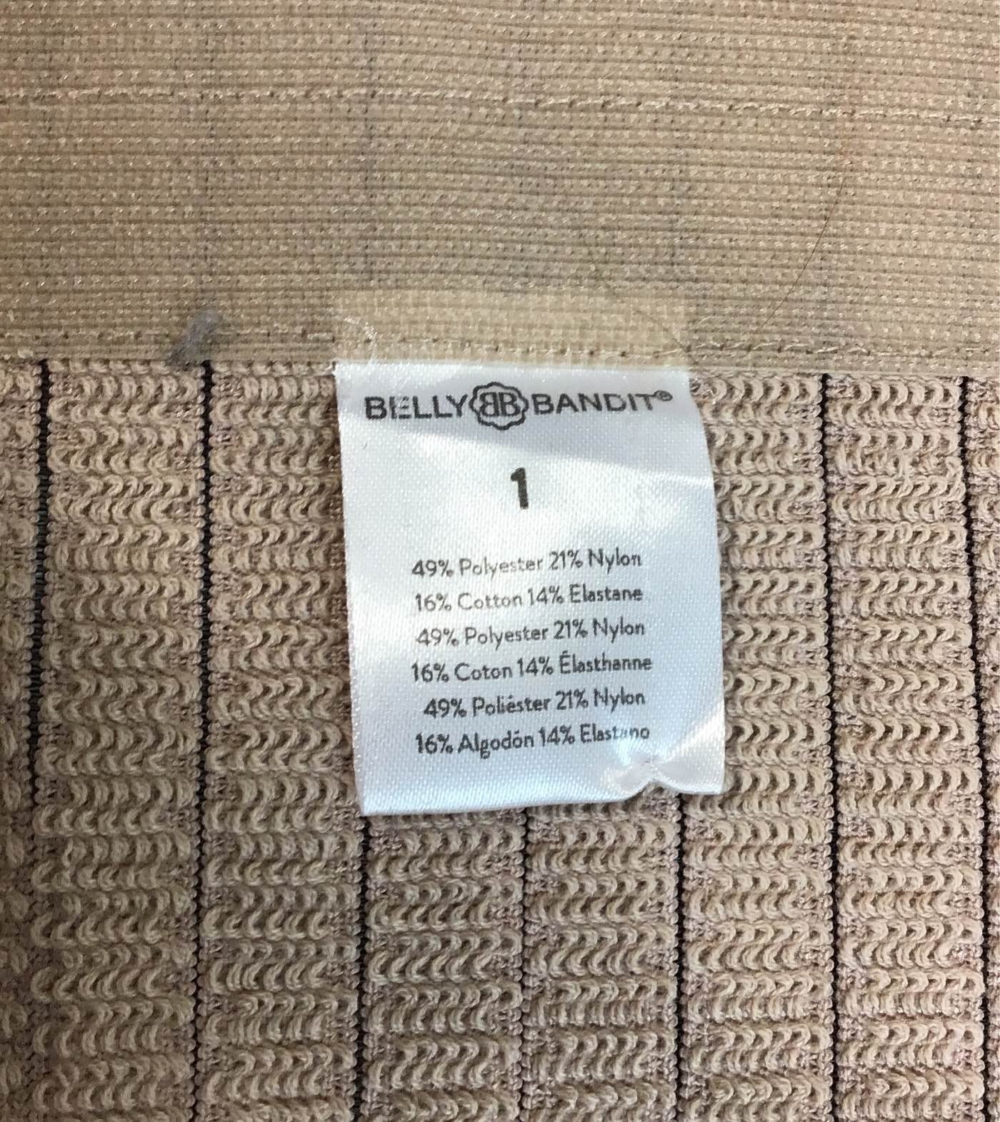  Belly Bandit 2-in-1 Bandit Band, Size 1 (XS-M), Nude