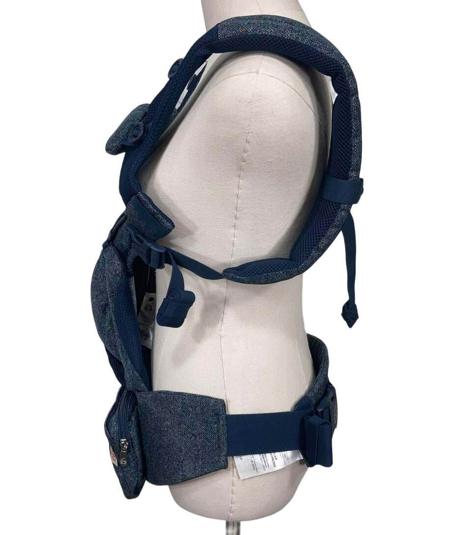  Ergobaby Omni 360 Cool Air Mesh Baby Carrier, Blue Tweed