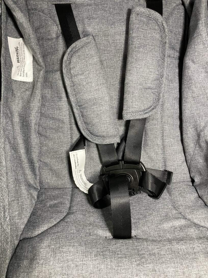  Mompush Lithe Double Stroller, 2021, Grey