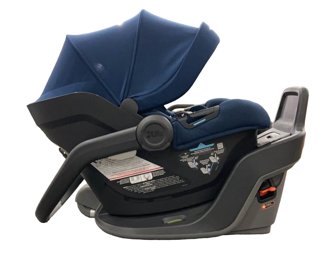 UPPAbaby MESA MAX Infant Car Seat And Base, 2023, DualTech Noa Navy