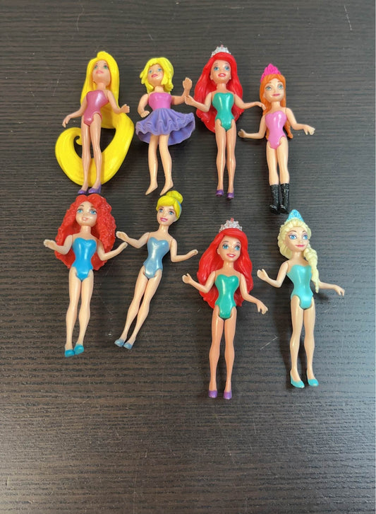  BUNDLE Polly Pocket, Disney Princess