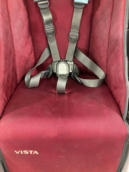  UPPAbaby VISTA Stroller, 2016, Dennison (Bordeaux)