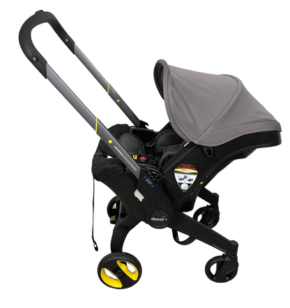  Doona Infant Car Seat & Stroller Combo, 2023, Grey Hound
