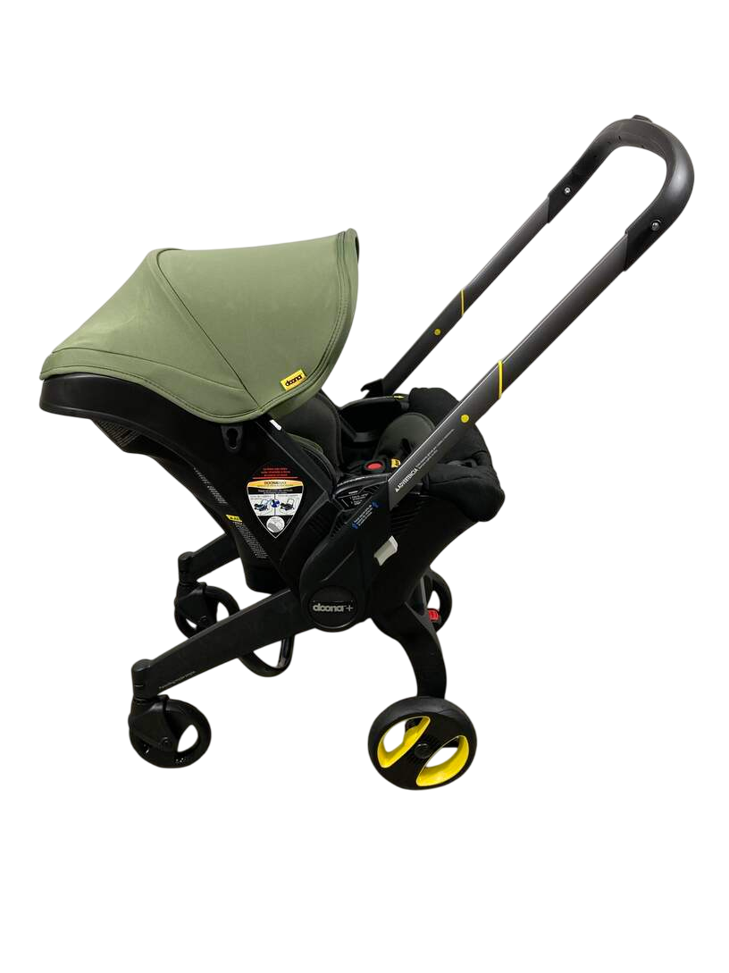  Doona Infant Car Seat & Stroller Combo, 2023, Desert Green