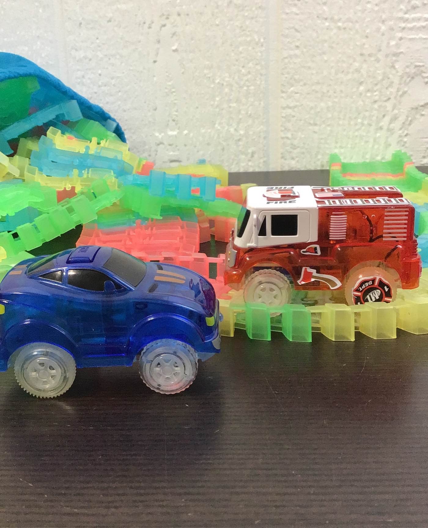  Magic Tracks Press And Go Car
