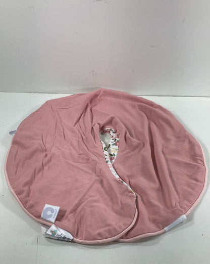  Boppy Organic Nursing And Infant Support Pillow Slipcover, Blush Cottage Garden