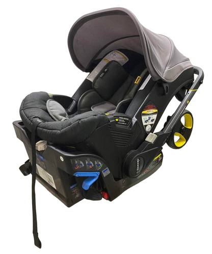  Doona Infant Car Seat & Stroller Combo, 2023, Grey Hound