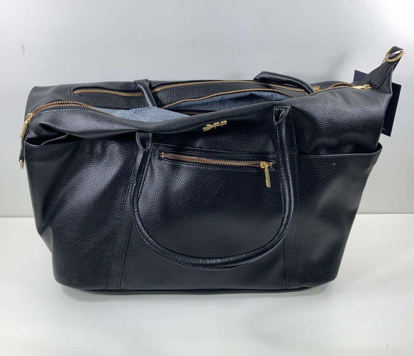  Freshly Picked Weekender Diaper Bag, Ebony