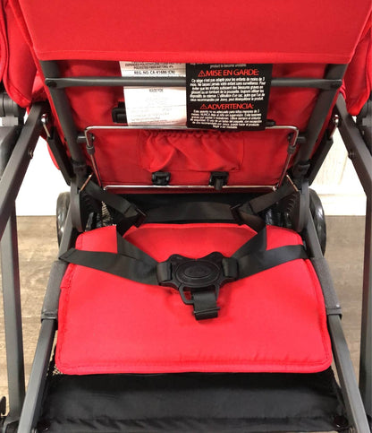  Joovy Caboose Graphite Stand-On Tandem Stroller, Red 2021