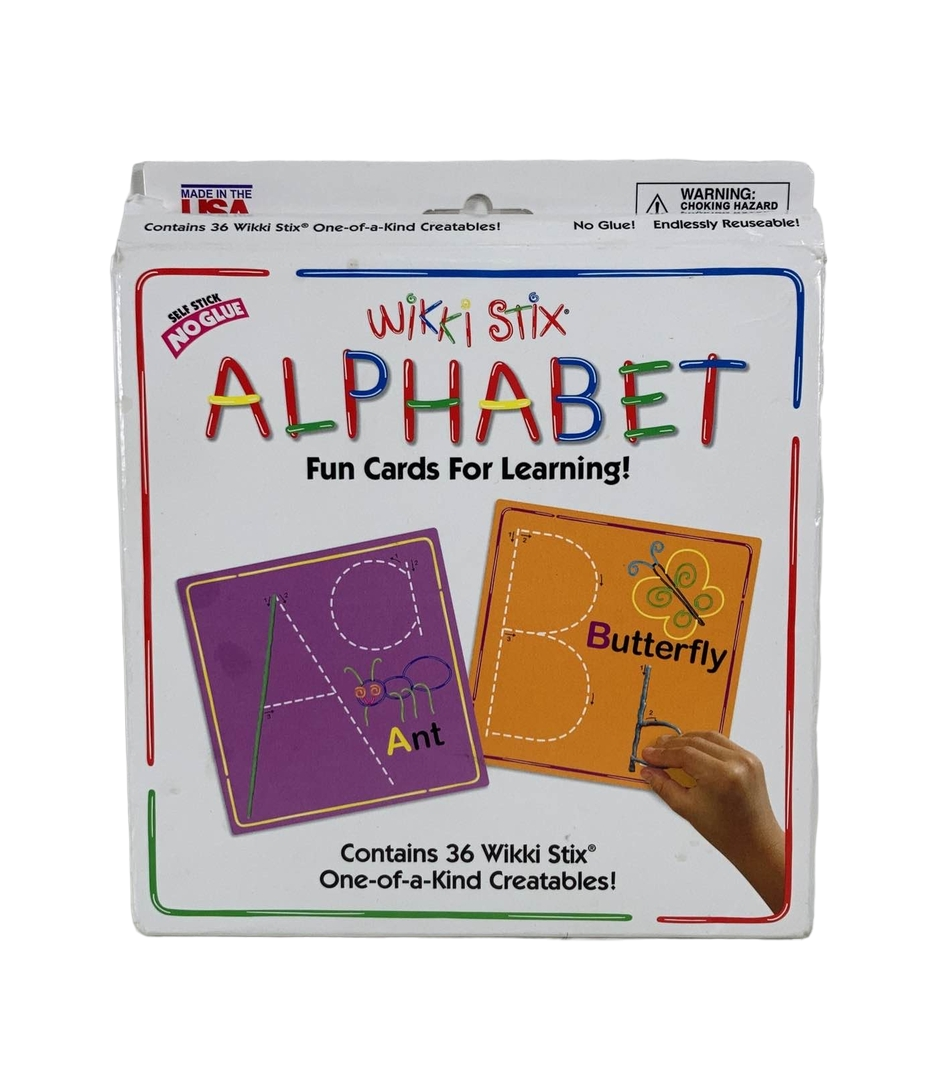  Wikki Stix Alphabet Cards